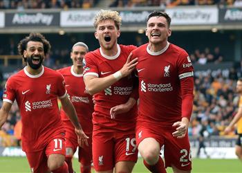 رجل مباراة ليفربول وولفرهامبتون في الدوري الإنجليزي