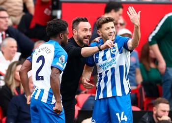 دي زيربي أشعر بالفخر أنني مدرب لـ برايتون وتفوقنا على مانشستر يونايتد في كل شيء