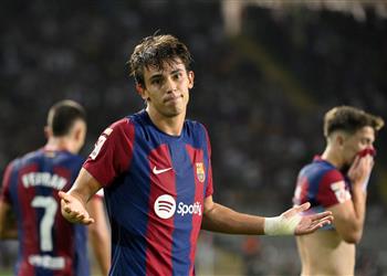 فيديو جواو فيليكس يسجل هدف برشلونة الأول أمام ريال بيتيس