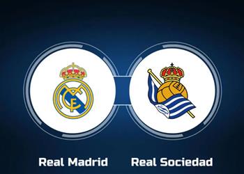 القناة الناقلة لمباراة ريال مدريد وريال سوسيداد اليوم في الدوري الإسباني