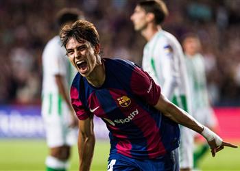 فيليكس يعلق على هدفه الأول مع برشلونة ويصر ح التسجيل كان مهم ا لـ ليفاندوفسكي