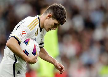 فيران جارسيا عن تألقه أمام ريال سوسيداد لاعبو ريال مدريد محظوظون