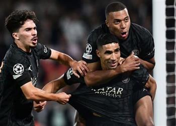 فيديو حكيمي ومبابي يقودان باريس سان جيرمان للفوز على بوروسيا دورتموند بـ دوري أبطال أوروبا