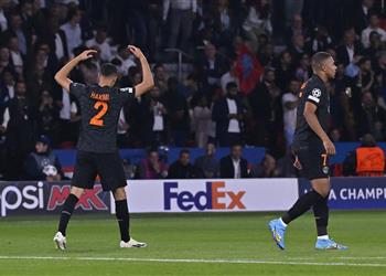 فيديو أشرف حكيمي يسجل هدف باريس سان جيرمان الثاني أمام بوروسيا دورتموند