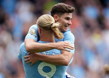 فيديو هالاند يسجل هاتريك ويقود مانشستر سيتي لتعزيز صدارة الدوري الإنجليزي بخماسية أمام فولهام