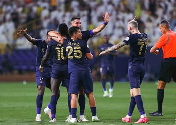 فيديو عبد الله الخيبري ي سجل هدف النصر الثاني أمام الحزم