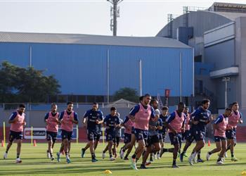 مران الأهلي كولر يحاضر اللاعبين فني ا وتدريبات بدنية استعداد ا لـ سان جورج