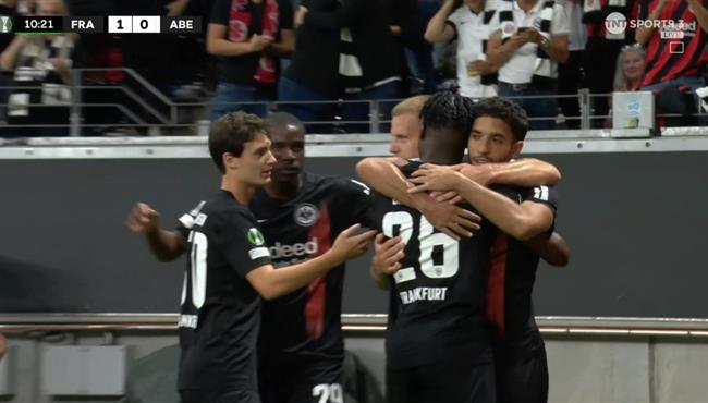 اهداف مباراة اينتراخت فرانكفورت وابردين 2 1 دوري المؤتمر الاوروبي