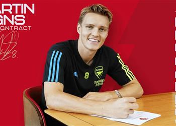 رسمي ا آرسنال يعلن تجديد عقد أوديجارد