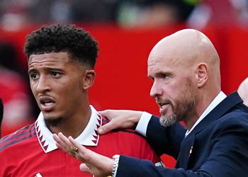 تين هاج يمنح سانشو بارقة أمل بشأن مستقبله مع مانشستر يونايتد