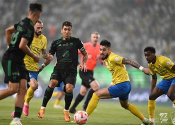 فيديو فراس البريكان ي سجل هدف الأهلي الثالث أمام النصر