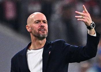 تين هاج يوضح حقيقة غضب لاعبي مانشستر يونايتد منه