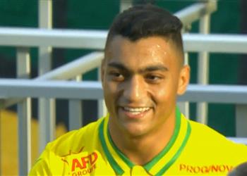 جمهور نانت عن مصطفى محمد بعد هدفه العالمي أمام لوريان جنوني والأفضل على الإطلاق