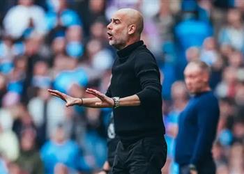 جوارديولا يهاجم حكم مباراة مانشستر سيتي ونوتينجهام ويصر ح سيتم حظري قريب ا