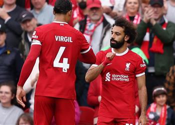 ترتيب هدافي الدوري الإنجليزي بعد هدف محمد صلاح أمام وست هام