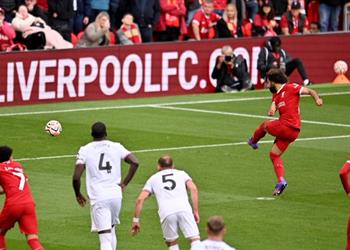 محمد صلاح يحقق 3 أرقام قياسية بعد هدفه أمام وست هام في الدوري الإنجليزي