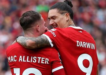 ماك أليستر عن تمريرته الحاسمة الأولى مع ليفربول الأجمل أنها لـ نونيز