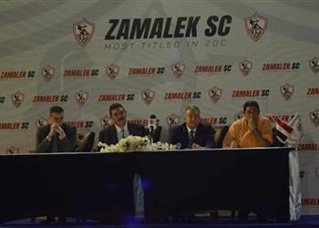 صور لجنة الزمالك تعقد جلسة مع مرشحي الانتخابات وتحدد أسعار الندوات