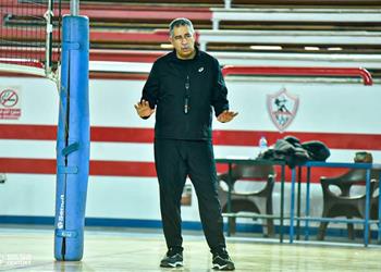 مدرب طائرة سموحة لـ بطولات تعاقدنا مع إياد ثابت قبل الزمالك