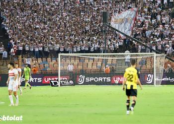 فيديو في الدقيقة الأخيرة أحمد علاء ي سجل هدف تعادل المقاولون العرب أمام الزمالك