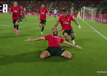 فيديو موريكي يسجل هدف مايوركا الأول أمام برشلونة