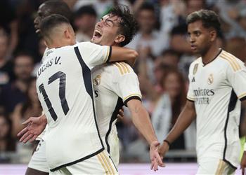 فيديو ريال مدريد يستعيد بريقه بثنائية أمام لاس بالماس ويصعد لوصافة الدوري الإسباني