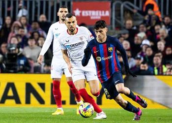 موعد مباراة برشلونة وإشبيلية اليوم في الدوري الإسباني