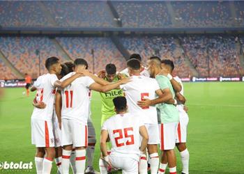 الزمالك بالزي الأساسي أمام أرتا سولار في الكونفدرالية