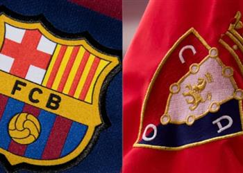 معلق مباراة برشلونة وأوساسونا اليوم في الدوري الإسباني