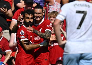 فيديو هدف عكسي ليفربول يسجل الثاني أمام أستون فيلا