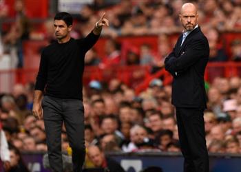 تشكيل مباراة آرسنال ومانشستر يونايتد في قمة الدوري الإنجليزي