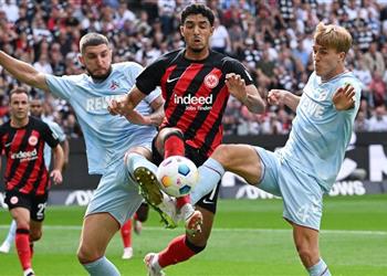 فيديو مرموش يشارك في تعادل إنتراخت فرانكفورت أمام كولن بالدوري الألماني