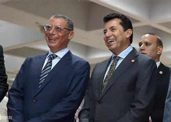 أشرف صبحي يفتتح كأس أمم إفريقيا للكرة الطائرة في مصر