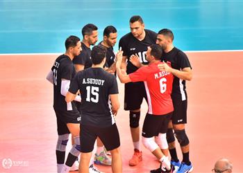 طائرة مصر تفتتح مشوارها في بطولة إفريقيا بالفوز على بوروندي