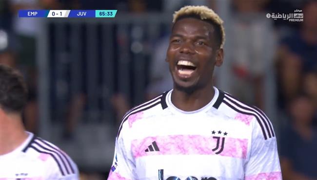 هدف بوجبا الملغي في مباراة يوفنتوس وامبولي