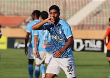 بيراميدز يعلن تشخيص إصابة إبراهيم عادل القاسية