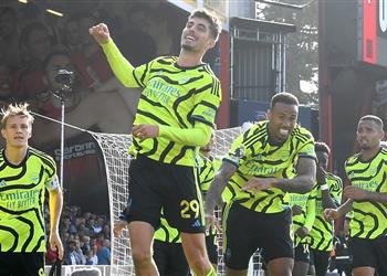 فيديو آرسنال يتخطى بورنموث برباعية في الدوري الإنجليزي وهافيرتز يكسر صيامه التهديفي