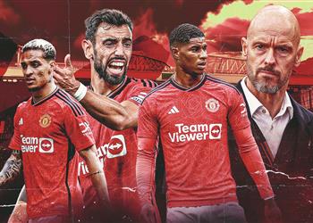 قائمة مانشستر يونايتد في دوري أبطال أوروبا 2023 2024 ضم أمرابط واستبعاد فان دي بيك