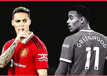تقارير أنتوني يواجه مصير جرينوود مع مانشستر يونايتد