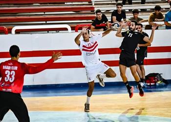 برميات الترجيح الزمالك يفوز على أصحاب الجياد في دوري اليد