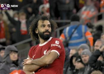 فيديو محمد صلاح يسجل هدف ليفربول الأول أمام نيوكاسل