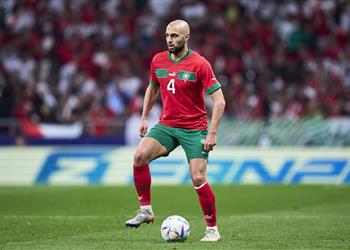 سفيان أمرابط منتخب المغرب سيبذل قصارى جهده لتقديم شيء استثنائي في كأس أمم إفريقيا