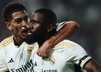 فيديو روديجر يسجل هدف تعادل ريال مدريد الأول أمام أتلتيكو مدريد