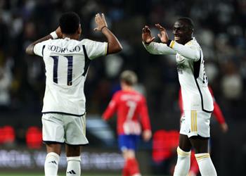 فيديو ميندي يسجل هدف ريال مدريد الثاني أمام أتلتيكو مدريد