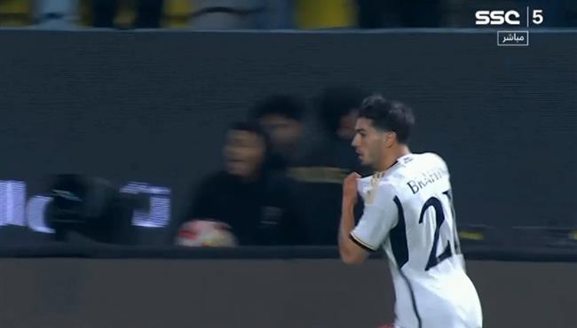 هدف ابراهيم دياز الرائع في مرمي اتلتيكو مدريد بكأس السوبر الاسباني