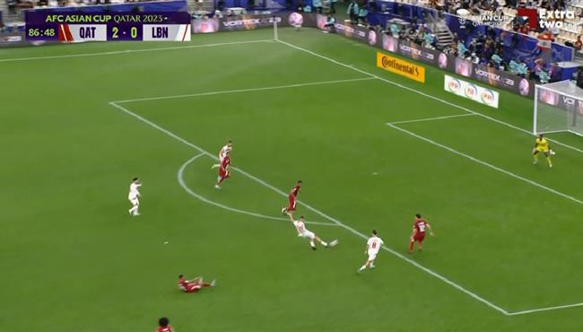 لاعب لبنان كاد ان يسجل هدف امام قطر بكأس امم اسيا