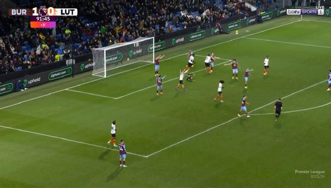 اهداف مباراة بيرنلي ولوتون تاون 1 1 الدوري الانجليزي