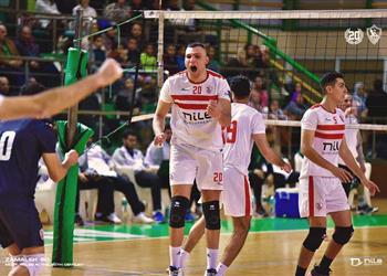 الزمالك يفوز على الاتحاد السكندري في دوري كرة الطائرة