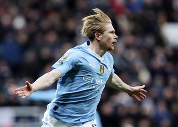 دي بروين يحقق رقم ا قياسي ا جديد ا في الدوري الإنجليزي