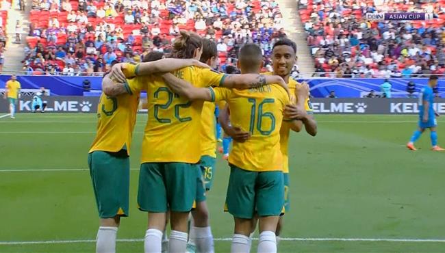 هدف استراليا الاول في مرمي الهند بكأس اسيا